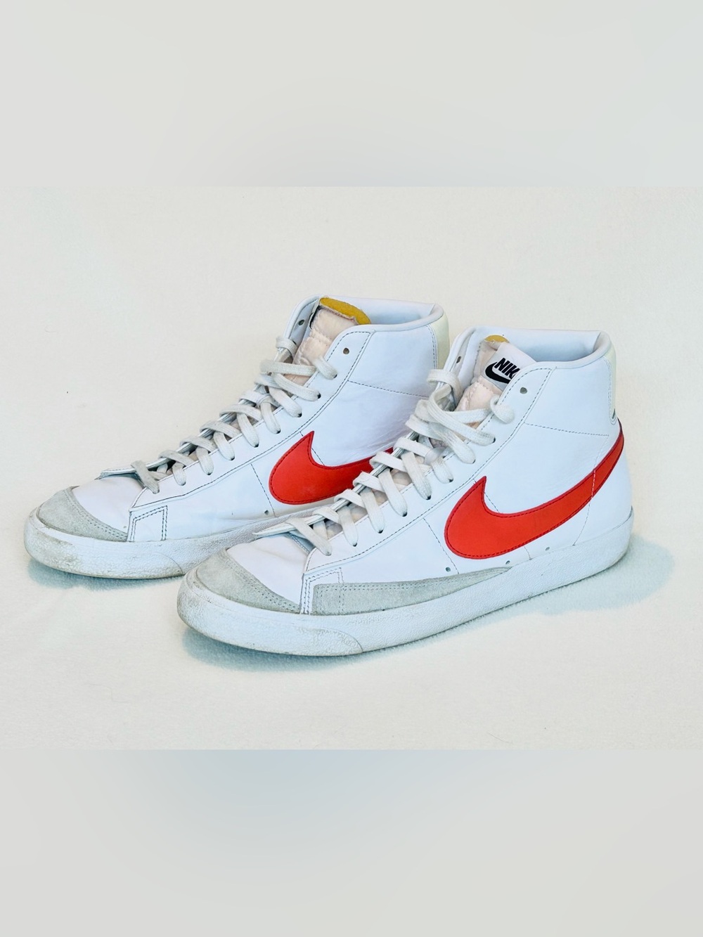 Nike blazer Mid 77 White Picante Red BQ6806-122 Mens US 13 EUR 47.5